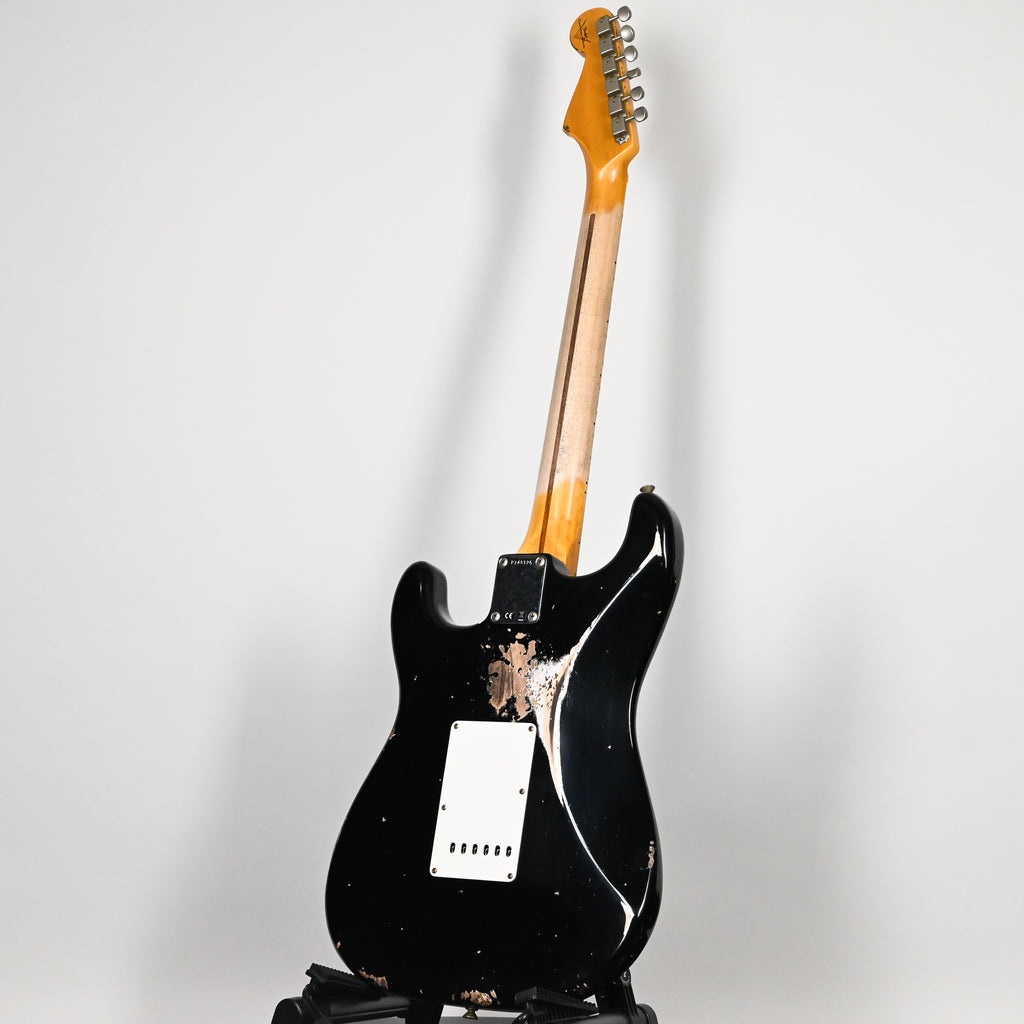 Fender Custom Shop 1957 Stratocaster Heavy Relic- Black 2025 (R148126)