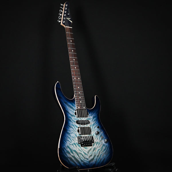 Tom Anderson Angel Natural Bora to Artic Blue Burst w/ Binding (02-05-25N)