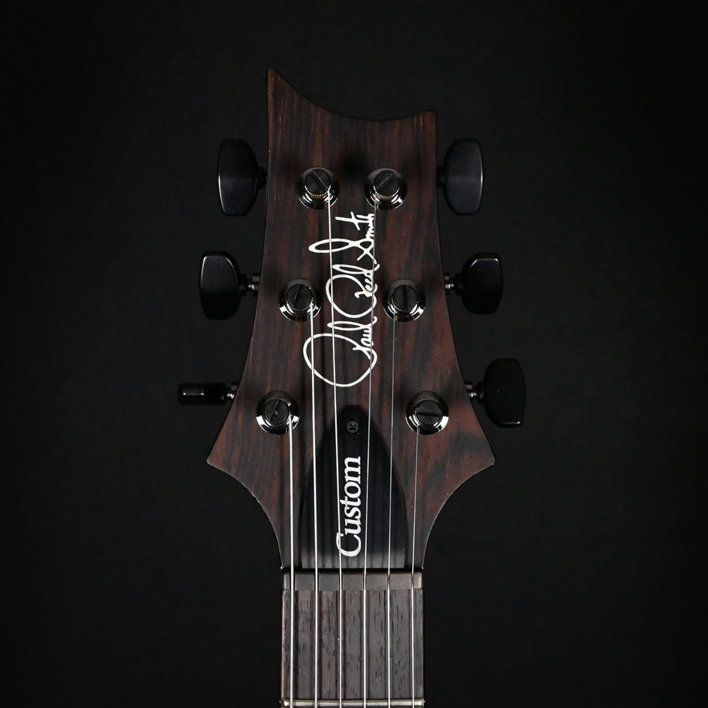 PRS Custom 24 Piezo Wood Library w/ 10-Top & Brazilian Rosewood- Faded Blue Jean (Natural Back) (0434568)