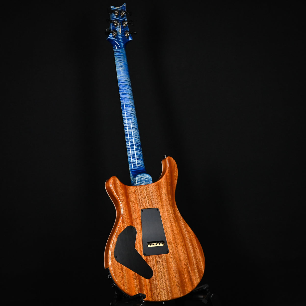 PRS Custom 24 Piezo Wood Library w/ 10-Top & Brazilian Rosewood- Faded Blue Jean (Natural Back) (0434568)