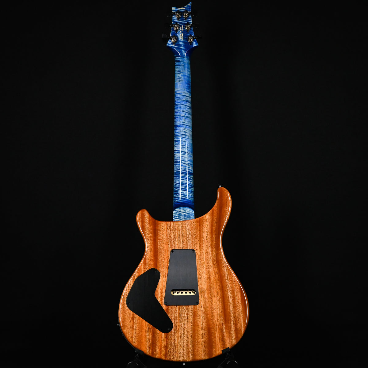 PRS Custom 24 Piezo Wood Library w/ 10-Top & Brazilian Rosewood- Faded Blue Jean (Natural Back) (0434568)