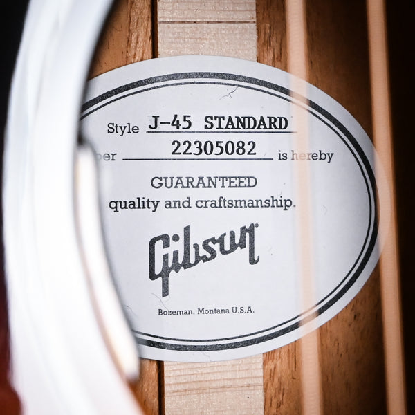 Gibson Acoustic J-45 Standard- Vintage Sunburst 2025 (22305082)