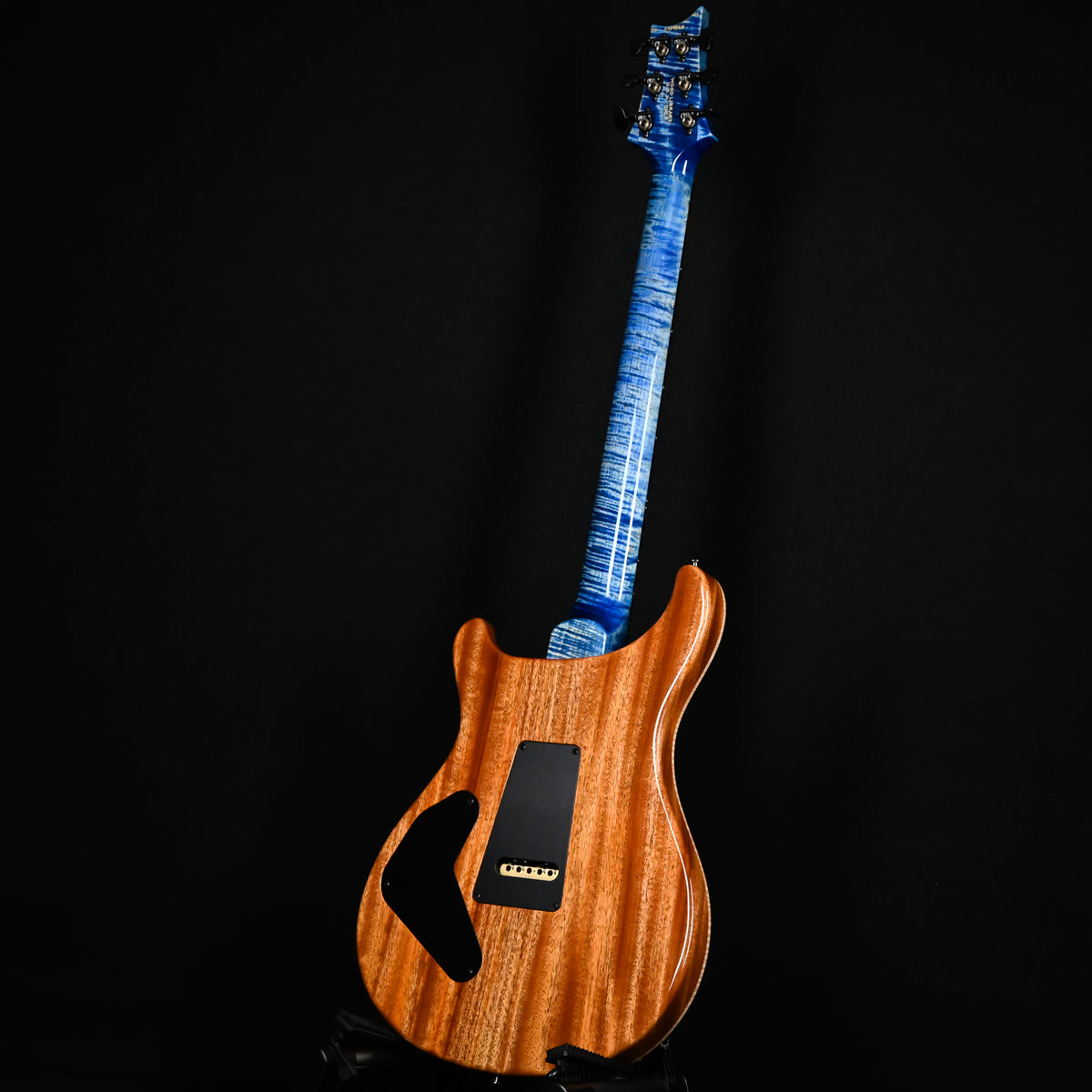 PRS Custom 24 Piezo Wood Library w/ 10-Top & Brazilian Rosewood- Faded Blue Jean (Natural Back) (0434568)