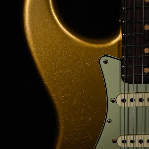 Fender Custom Shop '60 Stratocaster Journeyman- Aged HLE Gold 2024 (CZ582340)