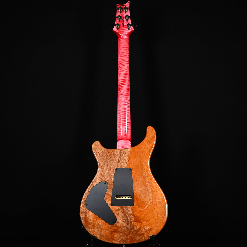 PRS Custom 24 Piezo Wood Library w/ 10-Top & Brazilian Rosewood- Bonnie Pink (Natural Back) 2026 (0434579)