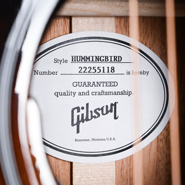 Gibson Acoustic Hummingbird Standard- Vintage Sunburst 2025 (22255118)