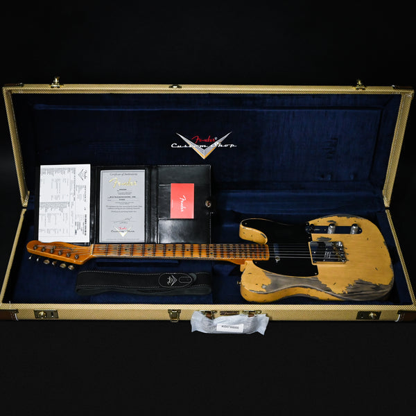 Fender Custom Shop '52 Telecaster Super Heavy Relic- Aged Nocaster Blonde 2026 (R150222)