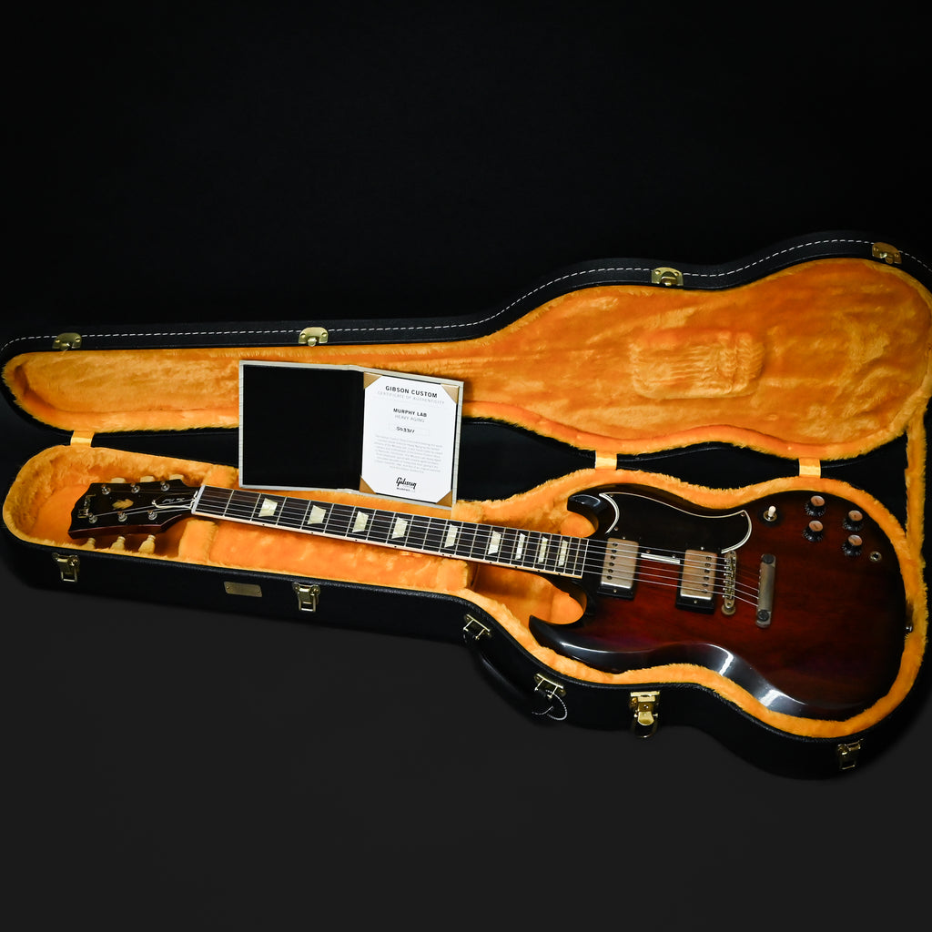 Gibson Custom '61 SG Standard Reissue Murphy Lab Heavy Aged- Reissue Burst 2025 (503311)