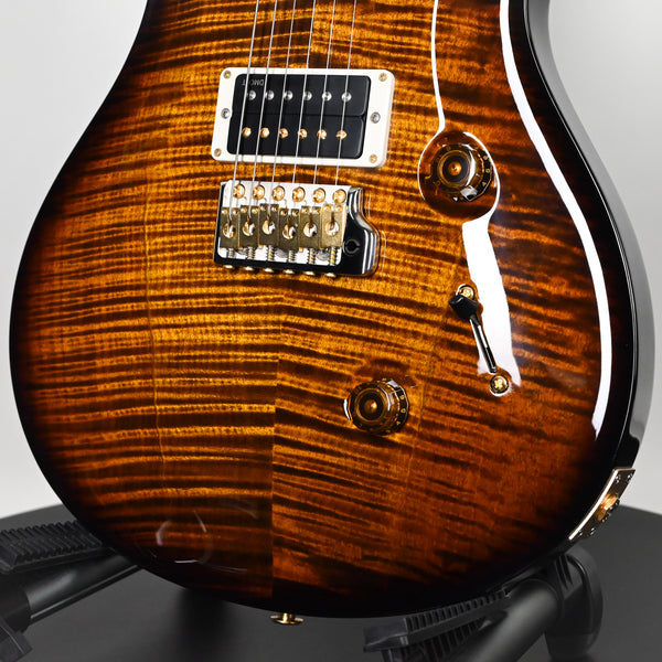 PRS Custom 24 w/ 10-Top & DMO Pickups- Black Gold Wraparound Burst 2025 (0404660)