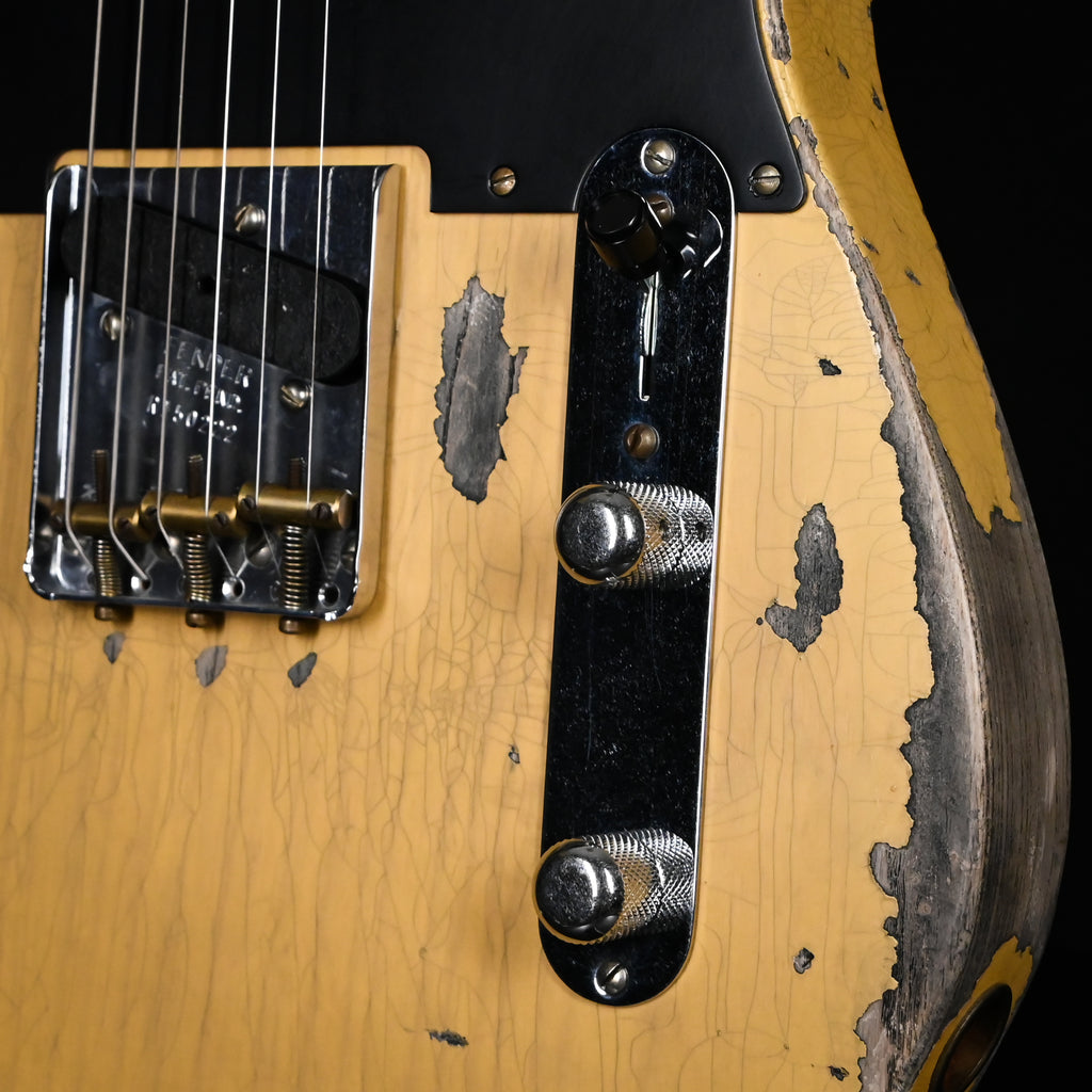 Fender Custom Shop '52 Telecaster Super Heavy Relic- Aged Nocaster Blonde 2026 (R150222)