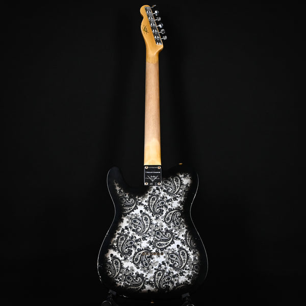 Fender Custom Shop Limited Edition '68 Black Paisley Telecaster Relic 2024 (CZ583234)