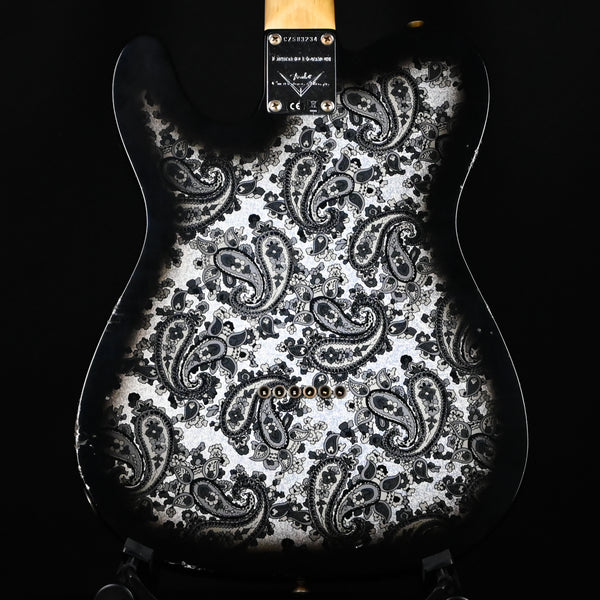 Fender Custom Shop Limited Edition '68 Black Paisley Telecaster Relic 2024 (CZ583234)