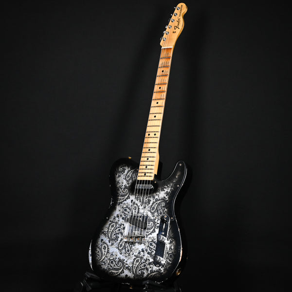 Fender Custom Shop Limited Edition '68 Black Paisley Telecaster Relic 2024 (CZ583234)