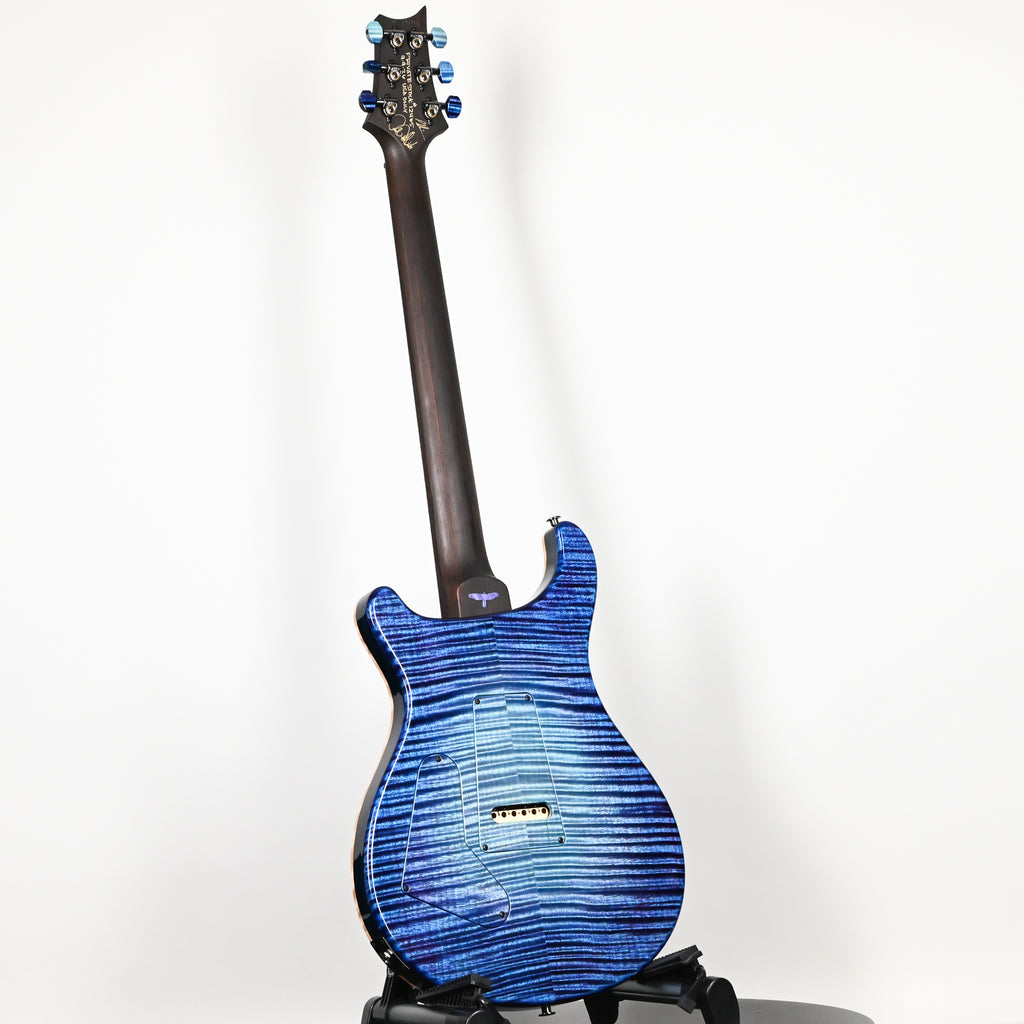 PRS Private Stock #12465 Custom 24 w/ Brazilian Rosewood Neck & ‘Koi Fish’ Scene Inlays- Aqua Violet Glow 2026 (043311)