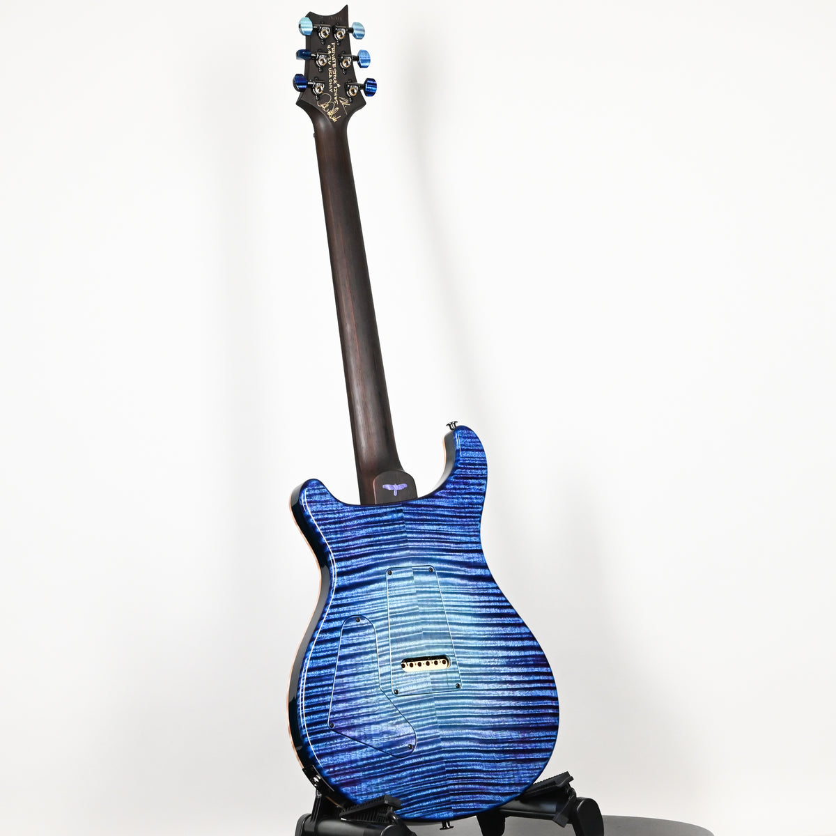 PRS Private Stock #12465 Custom 24 w/ Brazilian Rosewood Neck & ‘Koi Fish’ Scene Inlays- Aqua Violet Glow 2026 (043311)