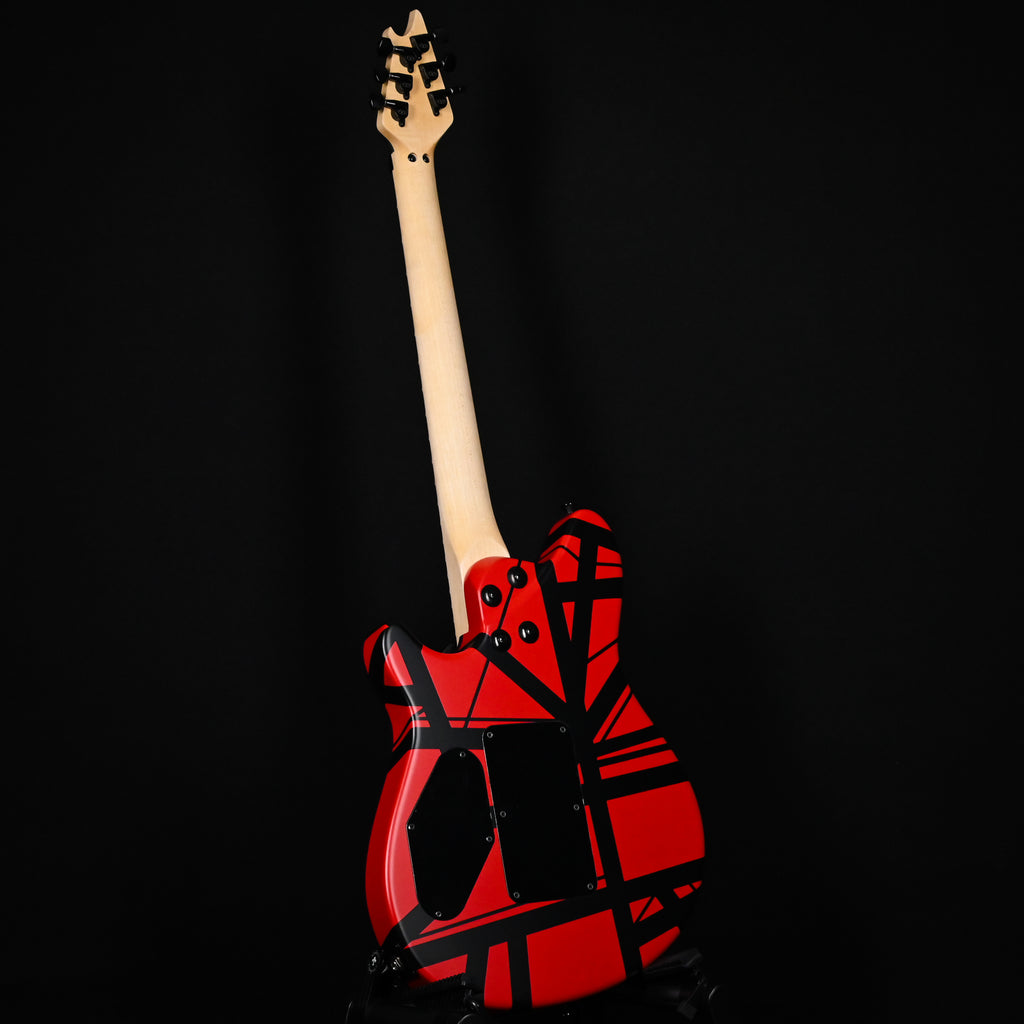 EVH Custom Shop USA Special Edition Wolfgang- Red and Black Stripes Showpiece (WG17124A)