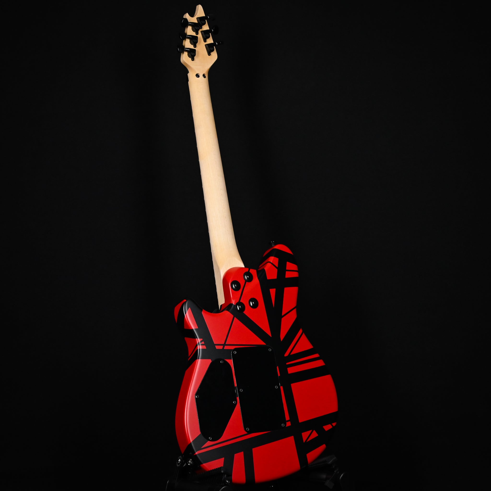 EVH Custom Shop USA Special Edition Wolfgang- Red and Black Stripes Showpiece (WG17124A)
