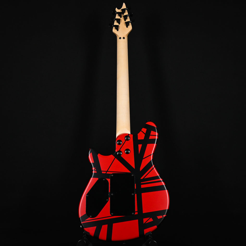 EVH Custom Shop USA Special Edition Wolfgang- Red and Black Stripes Showpiece (WG17124A)