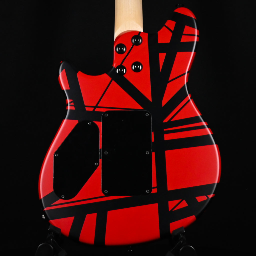 EVH Custom Shop USA Special Edition Wolfgang- Red and Black Stripes Showpiece (WG17124A)