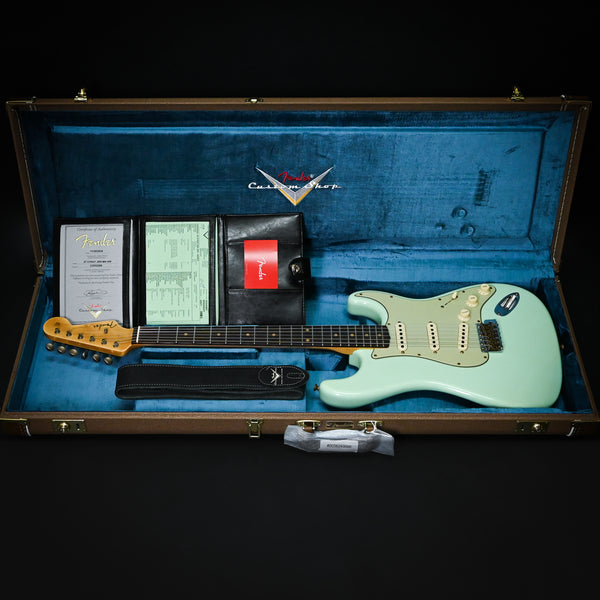 Fender Custom Shop '60 Stratocaster Journeyman- Aged Surf Green 2024 (CZ552298)