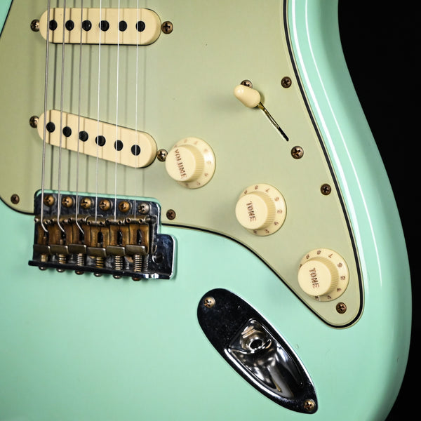 Fender Custom Shop '60 Stratocaster Journeyman- Aged Surf Green 2024 (CZ552298)