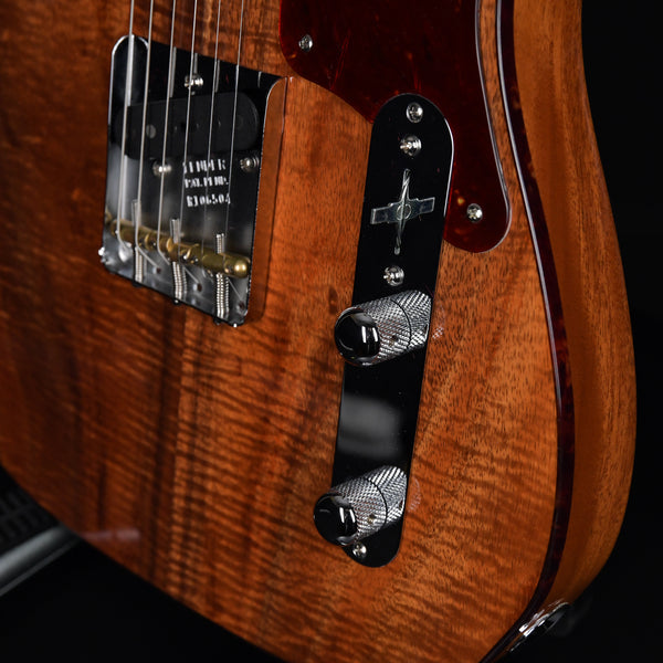 Used 2021 Fender Custom Shop Artisan P90 Telecaster AAAA Figured Koa Top (R106504)