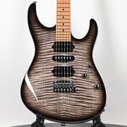 Suhr Modern Plus Electric Guitar- Faded Trans Charcoal Burst 2025 (91184)