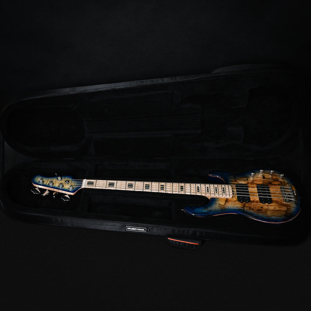 Ernie Ball Music Man BFR StingRay Special 5 HH Bass Guitar (No. 129/150)- Paua Blue Burst 2026 (K12085)