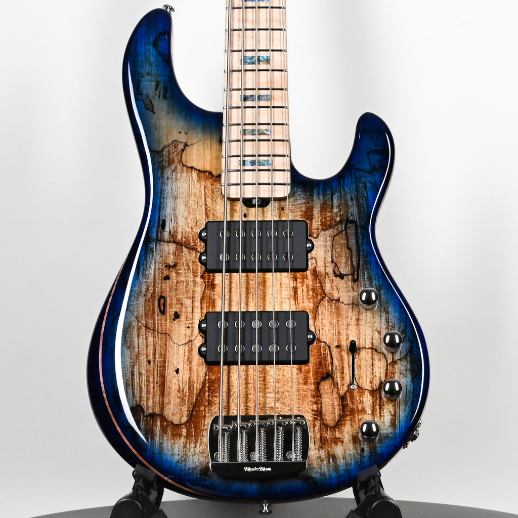 Ernie Ball Music Man BFR StingRay Special 5 HH Bass Guitar (No. 129/150)- Paua Blue Burst 2026 (K12085)