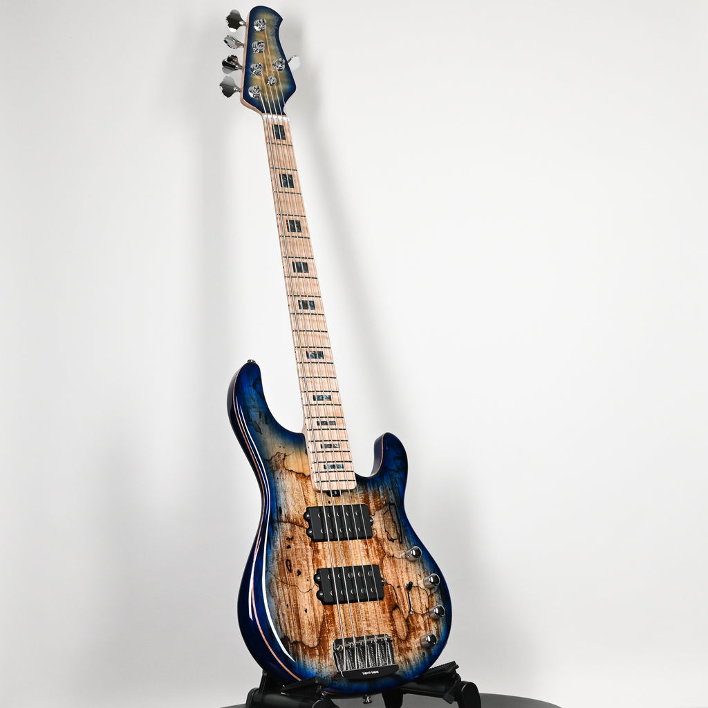 Ernie Ball Music Man BFR StingRay Special 5 HH Bass Guitar (No. 129/150)- Paua Blue Burst 2026 (K12085)