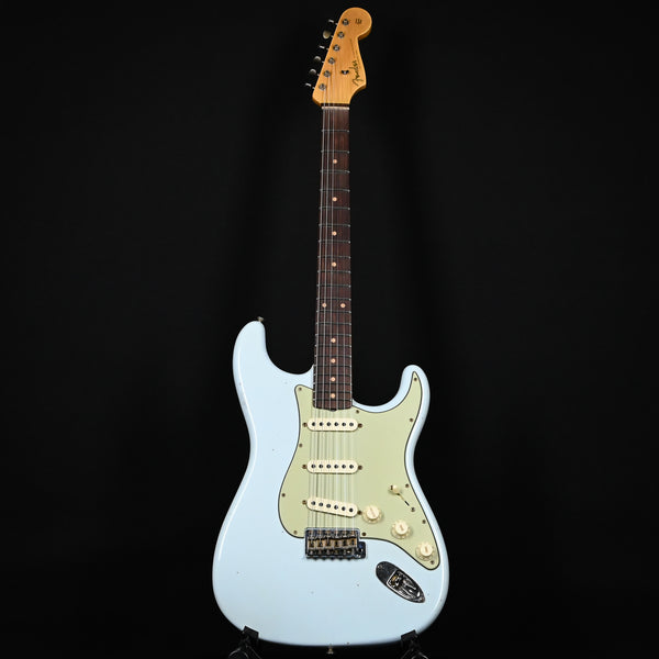 Fender Custom Shop '60 Stratocaster Journeyman- Aged Sonic Blue 2024 (CZ582389)