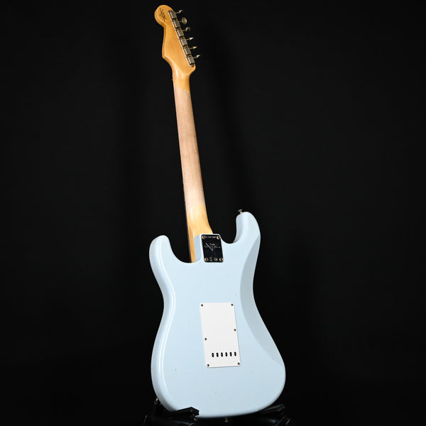 Fender Custom Shop '60 Stratocaster Journeyman- Aged Sonic Blue 2024 (CZ582389)