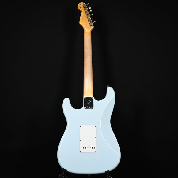 Fender Custom Shop '60 Stratocaster Journeyman- Aged Sonic Blue 2024 (CZ582389)