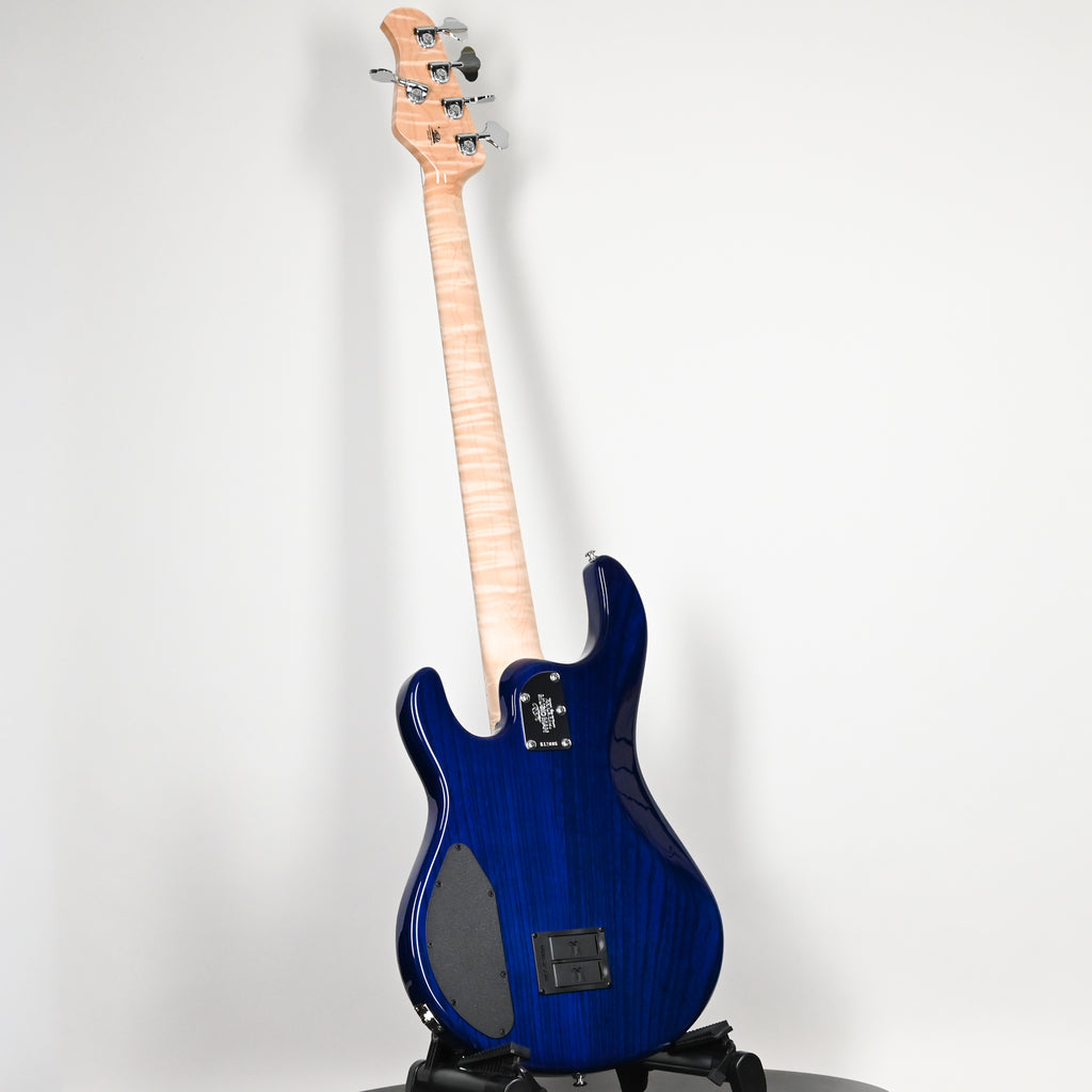 Ernie Ball Music Man BFR StingRay Special 5 HH Bass Guitar (No. 129/150)- Paua Blue Burst 2026 (K12085)