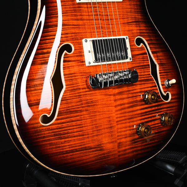 PRS SE Hollowbody II Piezo Electric Guitar- Orange Tiger Smokeburst 2025 (CTCH05669)
