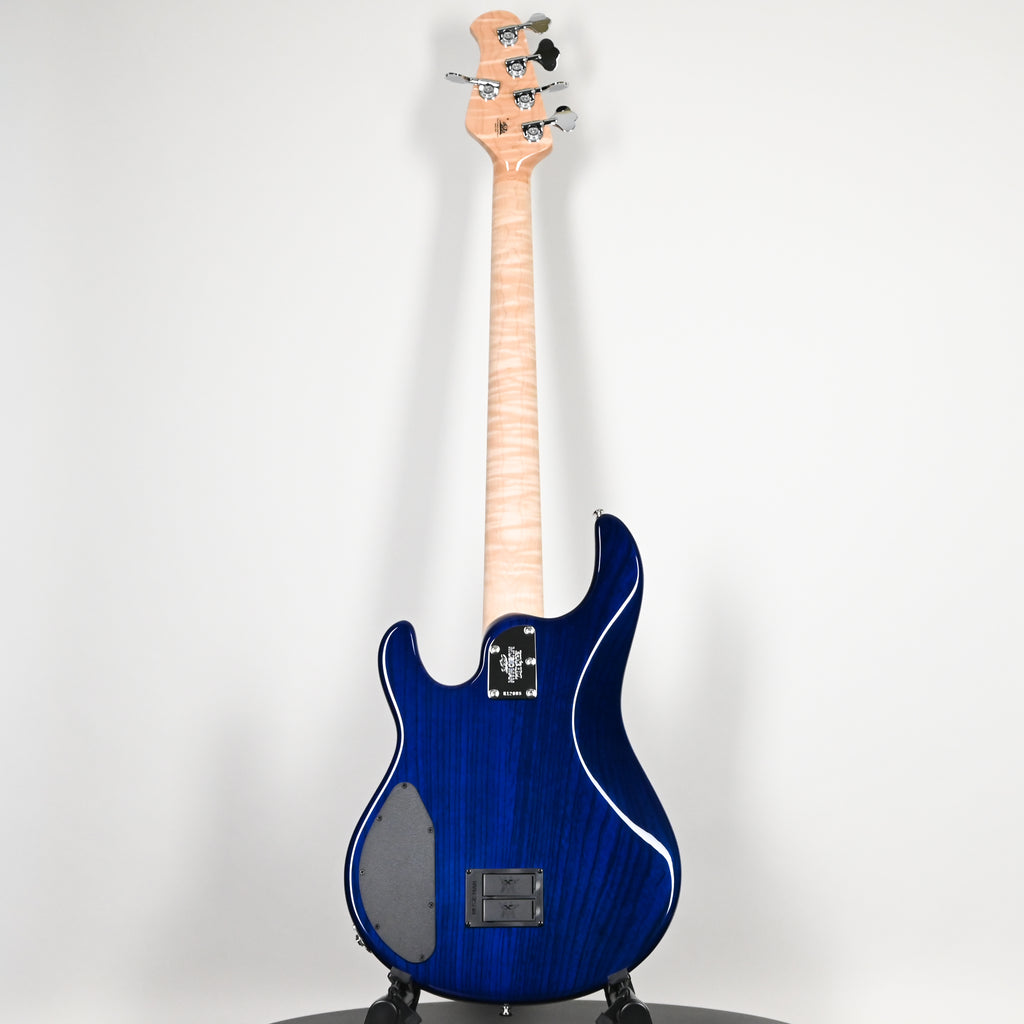 Ernie Ball Music Man BFR StingRay Special 5 HH Bass Guitar (No. 129/150)- Paua Blue Burst 2026 (K12085)