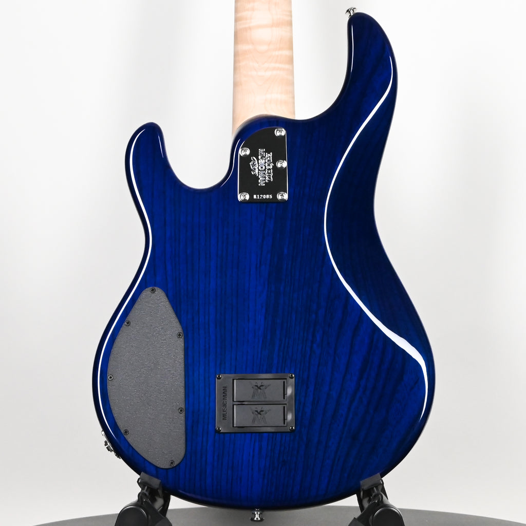 Ernie Ball Music Man BFR StingRay Special 5 HH Bass Guitar (No. 129/150)- Paua Blue Burst 2026 (K12085)
