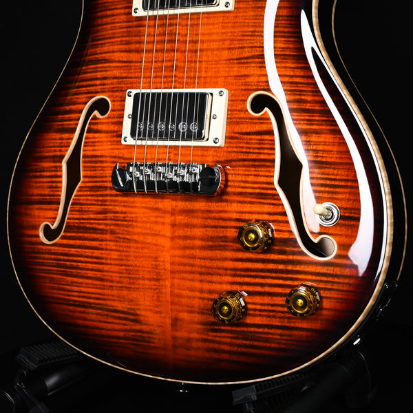 PRS SE Hollowbody II Piezo Electric Guitar- Orange Tiger Smokeburst 2025 (CTCH05669)