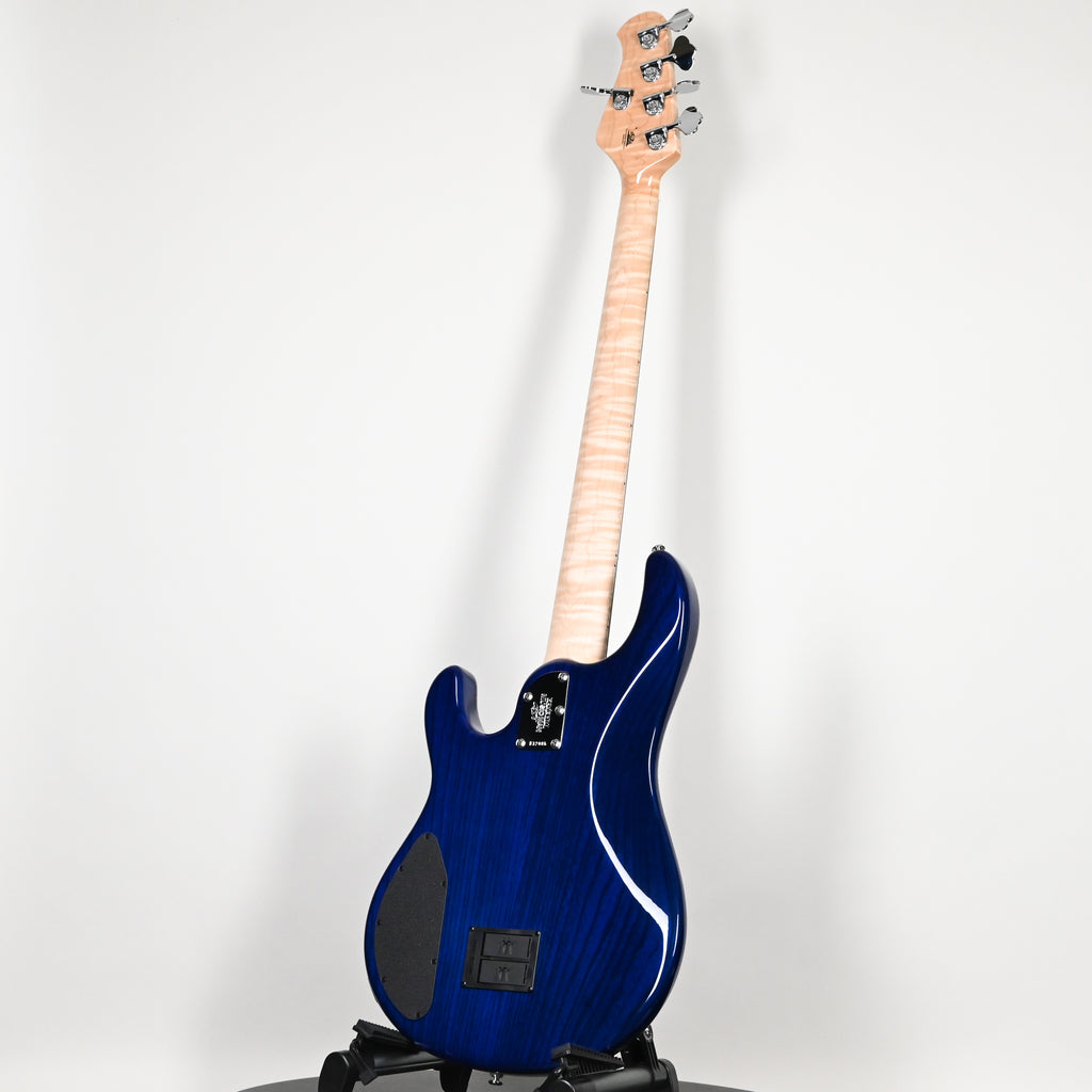 Ernie Ball Music Man BFR StingRay Special 5 HH Bass Guitar (No. 129/150)- Paua Blue Burst 2026 (K12085)