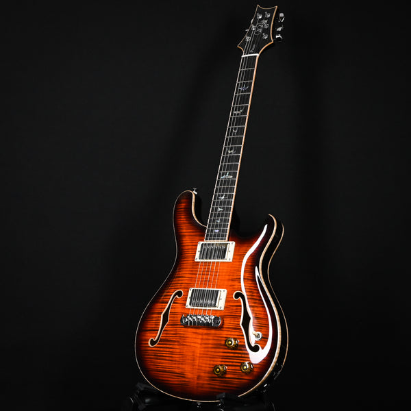PRS SE Hollowbody II Piezo Electric Guitar- Orange Tiger Smokeburst 2025 (CTCH05669)