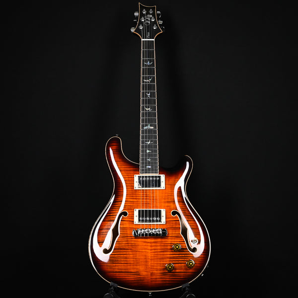 PRS SE Hollowbody II Piezo Electric Guitar- Orange Tiger Smokeburst 2025 (CTCH05669)