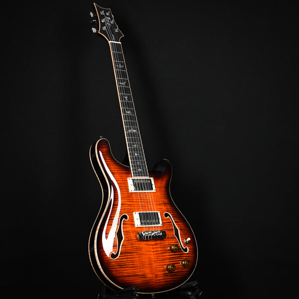 PRS SE Hollowbody II Piezo Electric Guitar- Orange Tiger Smokeburst 2025 (CTCH05669)