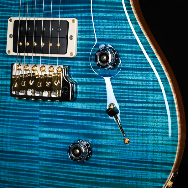 PRS Custom 24 10-Top Electric Guitar- Carroll Blue 2024 (0396031)