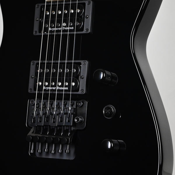 Jackson Custom Shop USA Select Soloist SL2H w/ Floyd Rose Electric Guitar- Gloss Black 2026 (U28735)