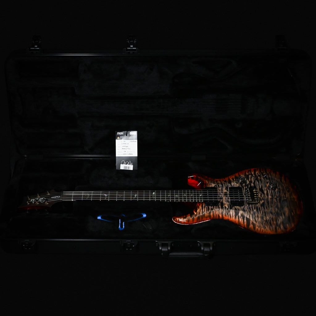 PRS Custom 24 Wood Library w/ 10-Top, Brazilian Rosewood, & DMO Pickups- Charcoal Cherry Burst 2026 (0434661)