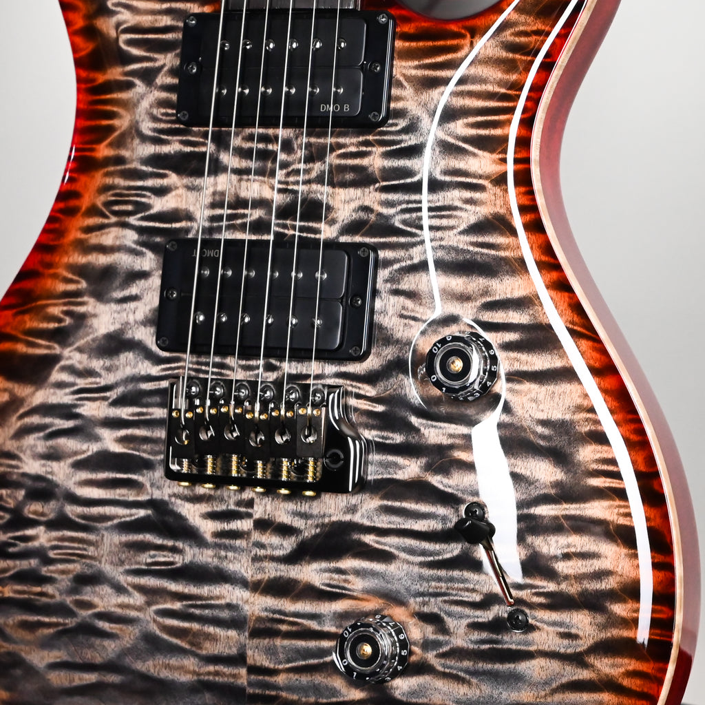 PRS Custom 24 Wood Library w/ 10-Top, Brazilian Rosewood, & DMO Pickups- Charcoal Cherry Burst 2026 (0434661)