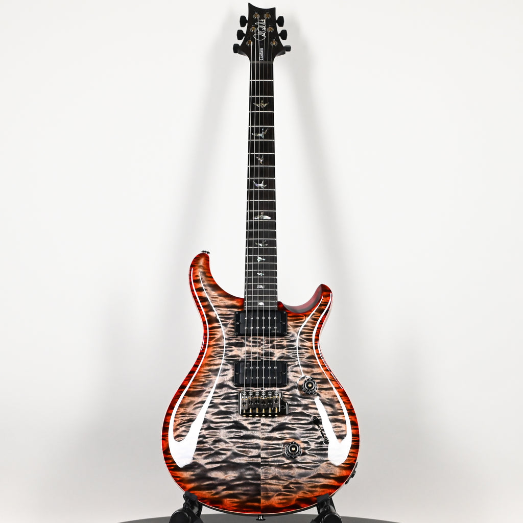 PRS Custom 24 Wood Library w/ 10-Top, Brazilian Rosewood, & DMO Pickups- Charcoal Cherry Burst 2026 (0434661)