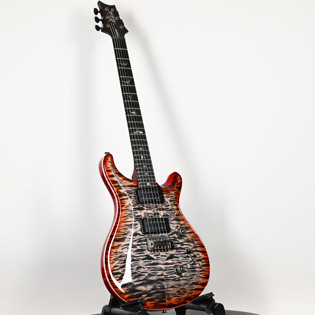 PRS Custom 24 Wood Library w/ 10-Top, Brazilian Rosewood, & DMO Pickups- Charcoal Cherry Burst 2026 (0434661)