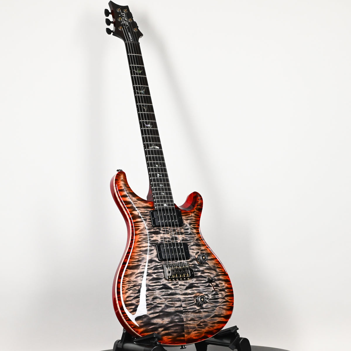 PRS Custom 24 Wood Library w/ 10-Top, Brazilian Rosewood, & DMO Pickups- Charcoal Cherry Burst 2026 (0434661)