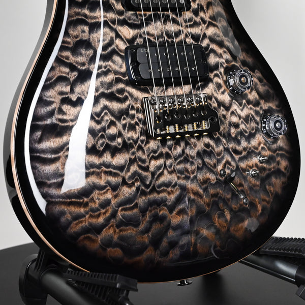 PRS Modern Eagle V Wood Library w/ 10-Top & Brazilian Rosewood Fingerboard Electric Guitar- Charcoal Black 2025 (0414984)